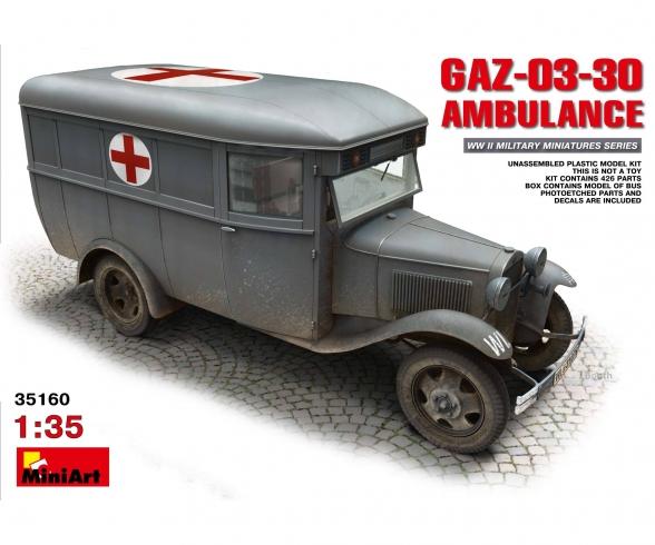 1:35 GAZ-03-30 Ambulance (2Axle)