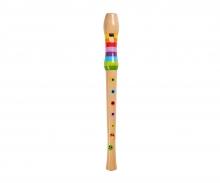 Eichhorn Musik Holz-Flöte, 32cm