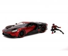 Marvel Miles Morales 2017 Ford GT 1:24