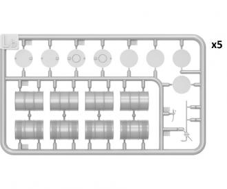 1:48 Modern Oil drums 200L (21)