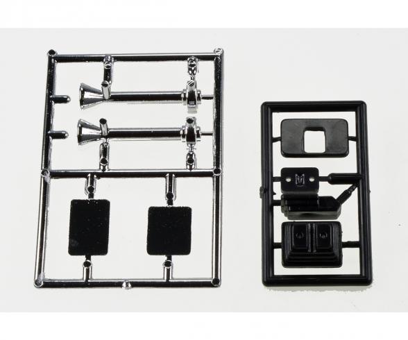 1:14 Truck Mirror & Horn Set, truck accessory