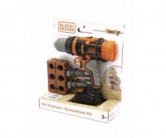 Smoby Black+Decker Akkuschrauber mechanisch