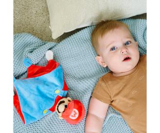 My Mario Mario 3D DouDou with Rattle