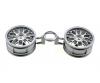 1:10 Y-Spoke Wheels, wheel set, grey 26 mm