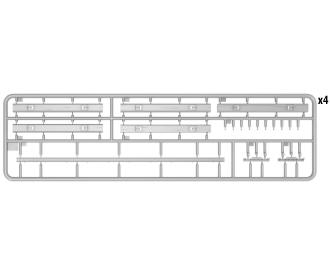 1:35 Railway Non-brake Flatbed 16,5 t