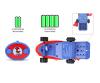 RC Spider-Man Skateboard Stunt 9"