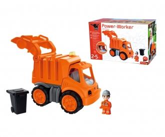 BIG-Power-Worker Camion ordures+figurine