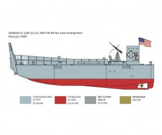 LCM 3 Landing Craft Mechanized Model Kit 1:35