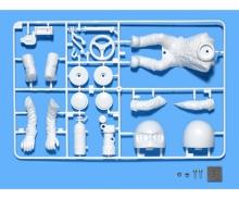 WR-02 Driver Full Body Kit, plastic assembly figure