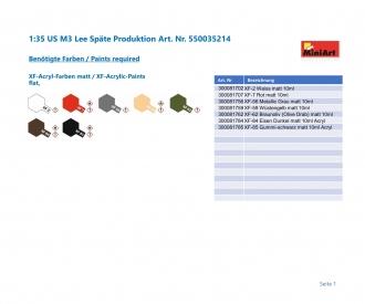 1:35 US M3 Lee Production tardive