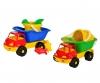 Camion benne avec accessoires de plage, 2 versions