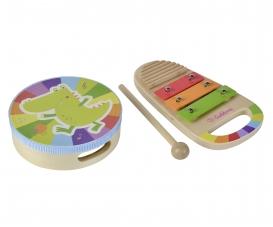 Eichhorn Musik Set tambour et xylo
