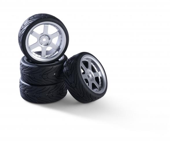1:10 Design 6 Spoke Wheel Set, model wheels