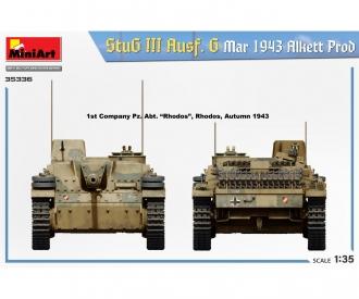 1:35 StuG III allemand, version G, mars 43 (A)