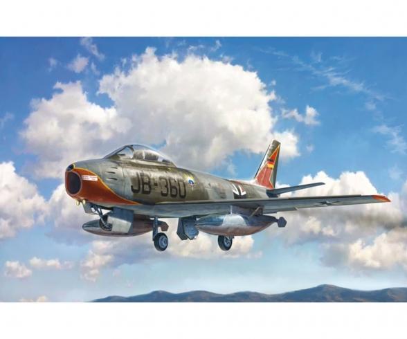 Italeri F-86E Sabre Aircraft Model Kit 1:48