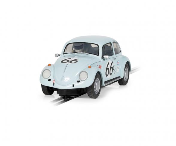 Scalextric Volkswagen Kafer #66 Blue Slot Car