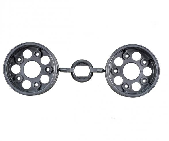 1:10 Porsche 911 RSR front wheel set, 26 mm