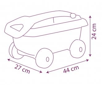 Smoby Frozen Garnished Beach Cart