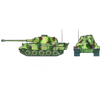 Italeri Sd. Kfz. 182 King Tiger Model Kit 1:72
