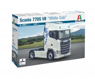 Scania 770 S V8 White Cab Model Kit 1:24