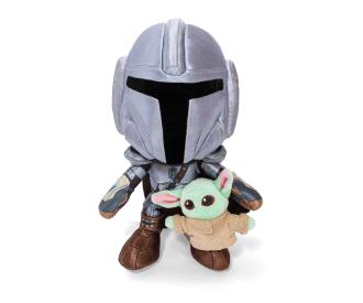 Star Wars Mandalorian avec Mini Grogu