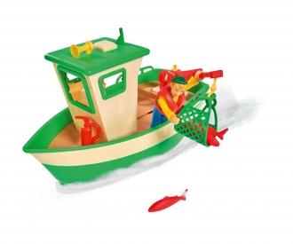 Bateau de pêche Charlie avec figurine