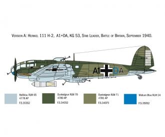 Heinkel HE-111H-6 Aircraft Model Kit 1:72