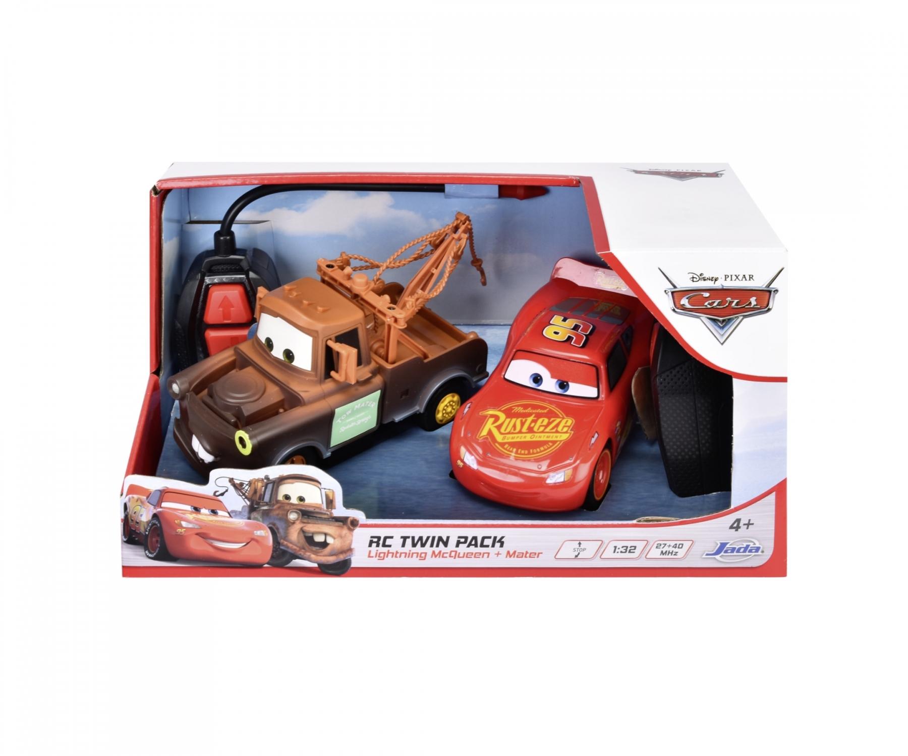 Buy RC Cars LMQ + Mater Twin Pack 1:32 online | Jada Toys