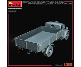 1:35 Ger 3t Cargo Truck Pritsche