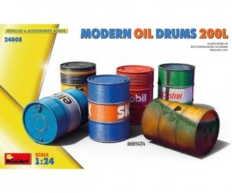 1:24 Modern Oil Drums 200L