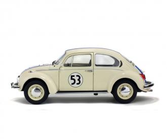 VW Beetle 1303 Racer #53, voiture miniature en métal moulé, 1:18