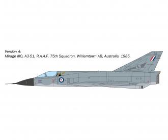 Mirage III E Aircraft Model Kit 1:48 Scale