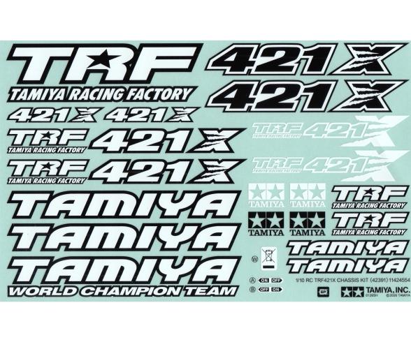 TRF421X Aufkleber