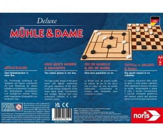 Deluxe - Jeu de moulin et de dames