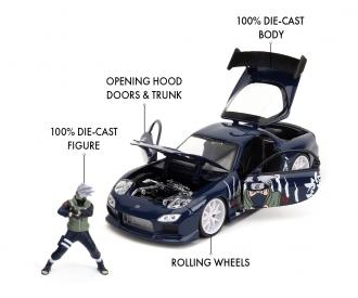 Miniature Mazda RX-7 Noir 1993 - échelle 1/43 - Occasion Très Bon état