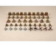 Italeri Antitank Obstacles Model Kit 1:72