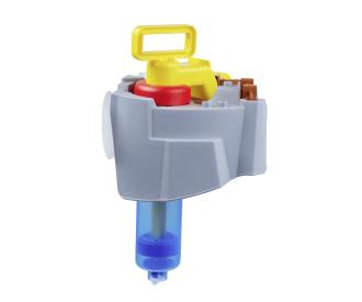 Sploshy Mountain bathtoy with boat and figure