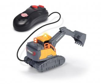 Mini-pelleteuse Volvo, véhicule RC, 14 cm