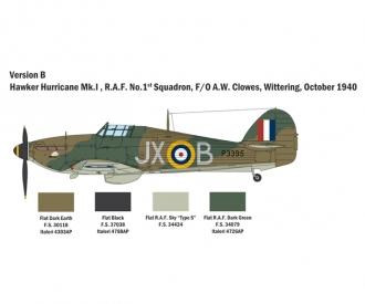 Italeri 1:48 HURRICANE Mk.I Plastic Kit