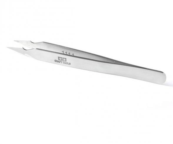 Decal Tweezers, hobby tool with angled tips