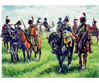 Napoleon Imperial General Staff Model Kit 1:72