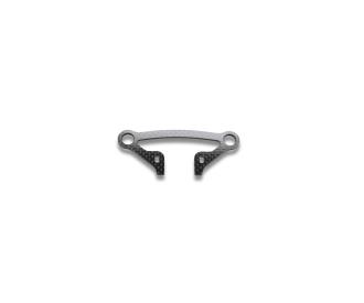 TRF421X Carb. Bumper Holder 2mm, model part