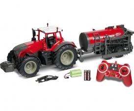 1:16 RC Tractor w. road tank 100% rouge