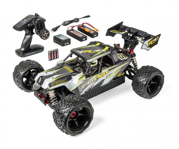 1:8 Virus Race 4.3 4S brushless 100% RTR weiß