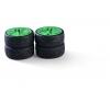 1:10 wheel set 10 spokes (4) green