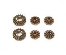 M-08/M-07/TA-06 Steel Bevel Gears, RC spare set