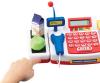 Caisse enregistreuse avec scanner et tapis roulant
