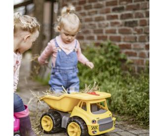 BIG Power Worker Maxi Dump Truck with Tipping Bed and Soft Tyres