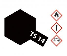 TS-14 Black Gloss, spray paint, 100 ml