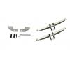 1:14 Mounting Set Front Drive Axle, model part